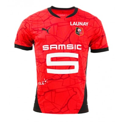 Fotbalové Dres Stade Rennais Amine Gouiri #10 Domácí 2024-25 Krátký Rukáv Fotbalové Dres Stade Rennais Amine Gouiri #10 Domácí 2024-25 Krátký Rukáv